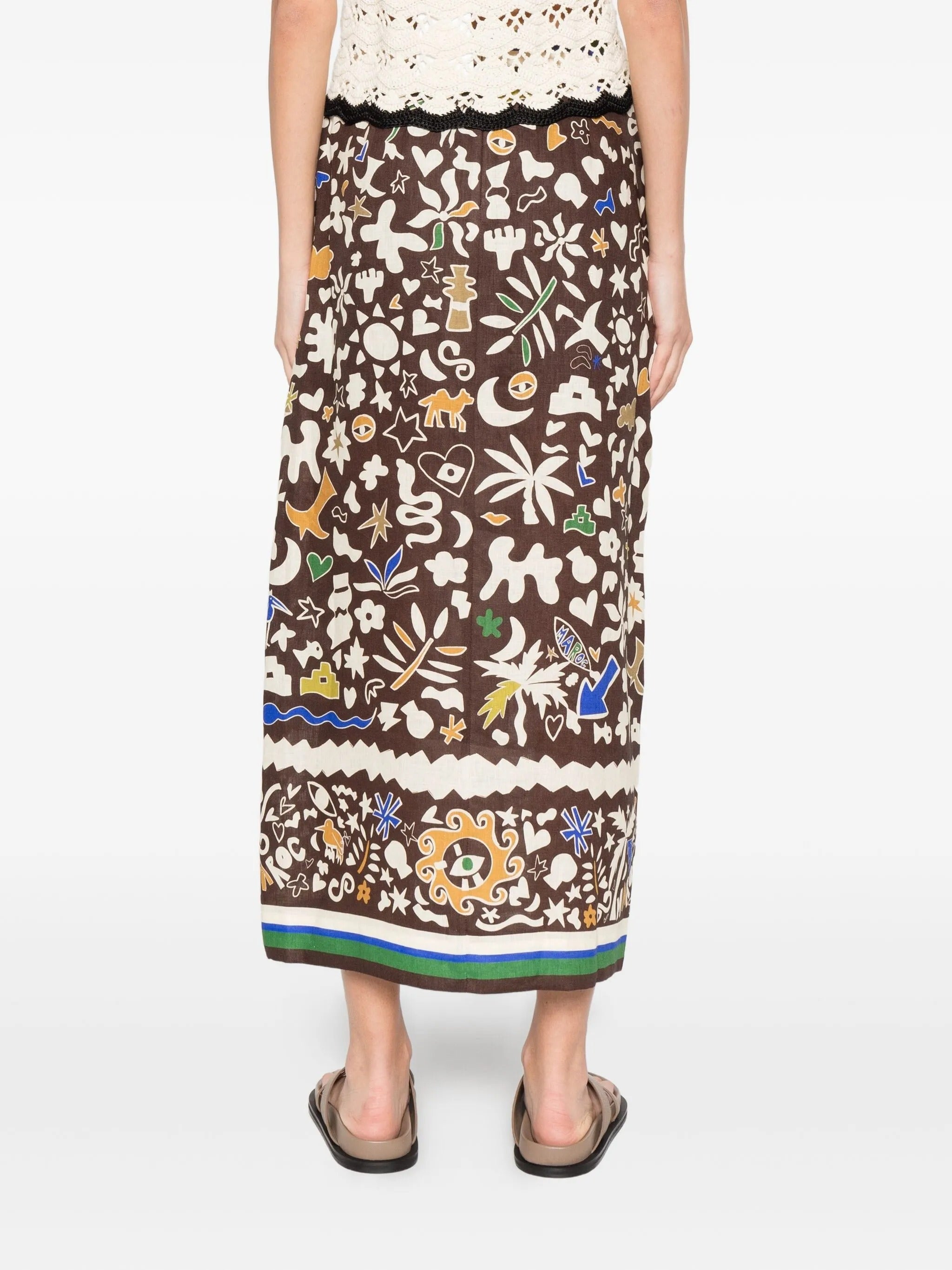 MAROC WRAP SKIRT