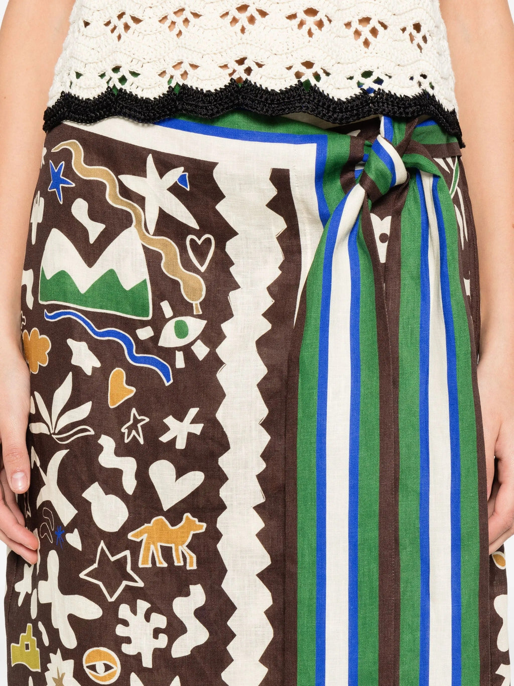 MAROC WRAP SKIRT