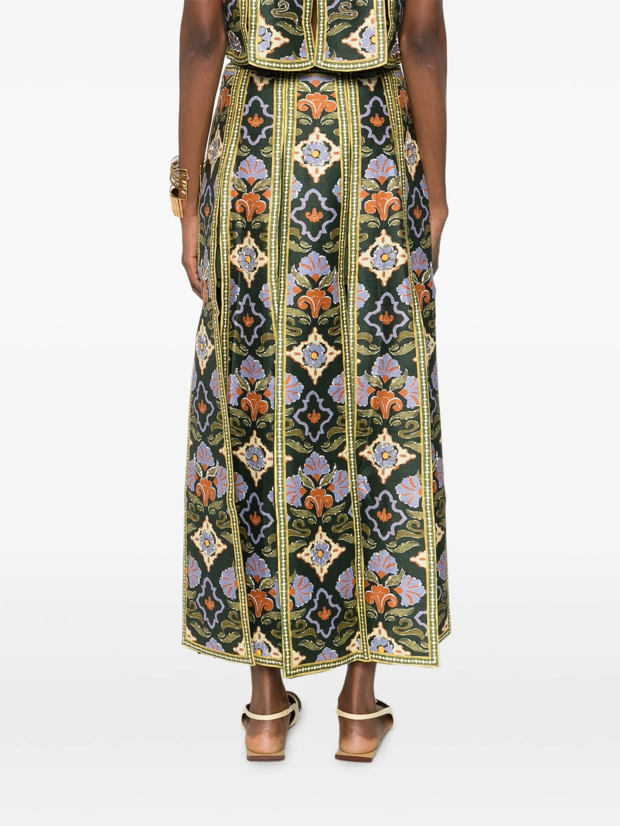 OASIRA EMBELLISHED SKIRT