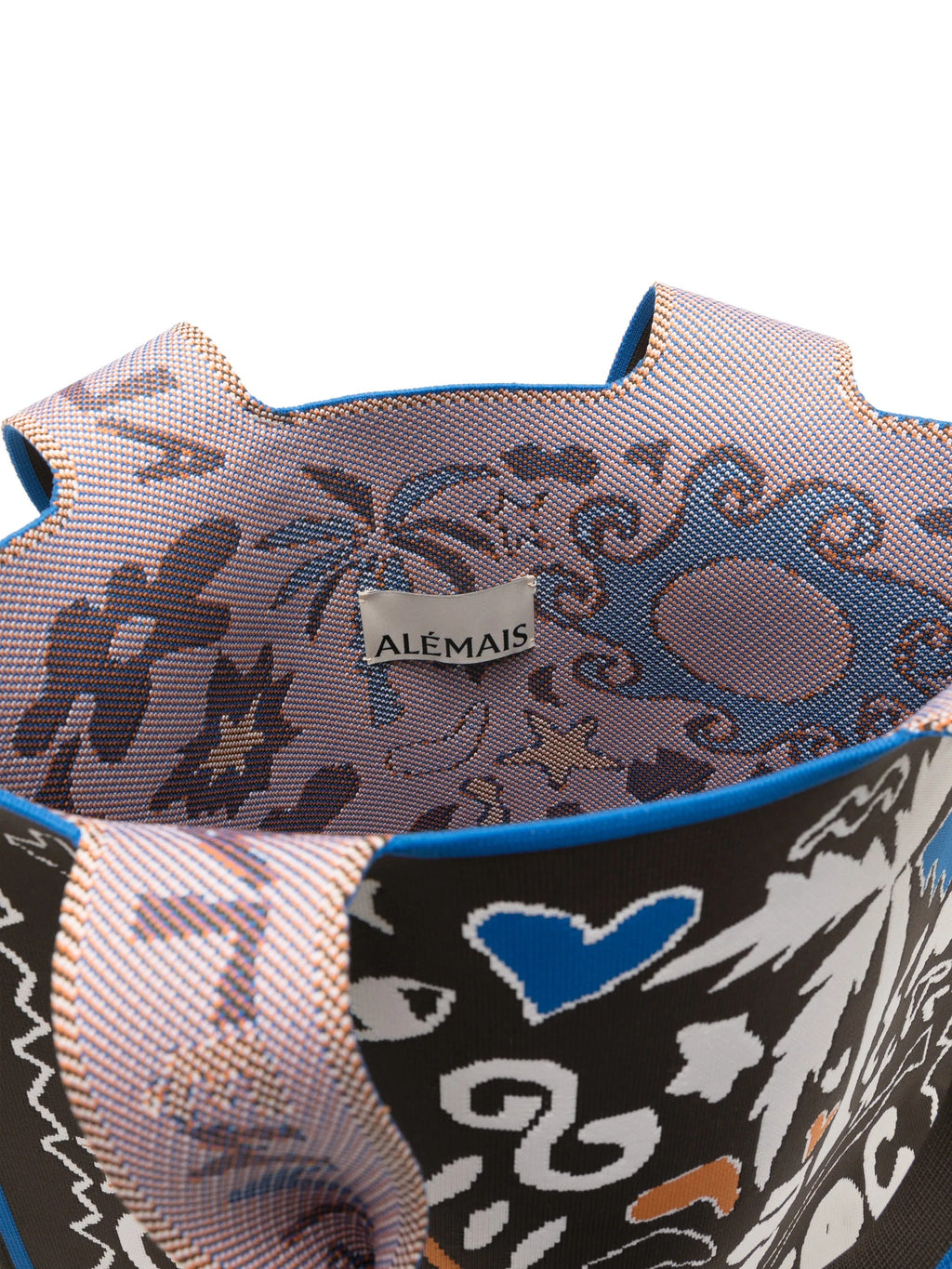 MAROC JACQUARD SHOPPER TOTE