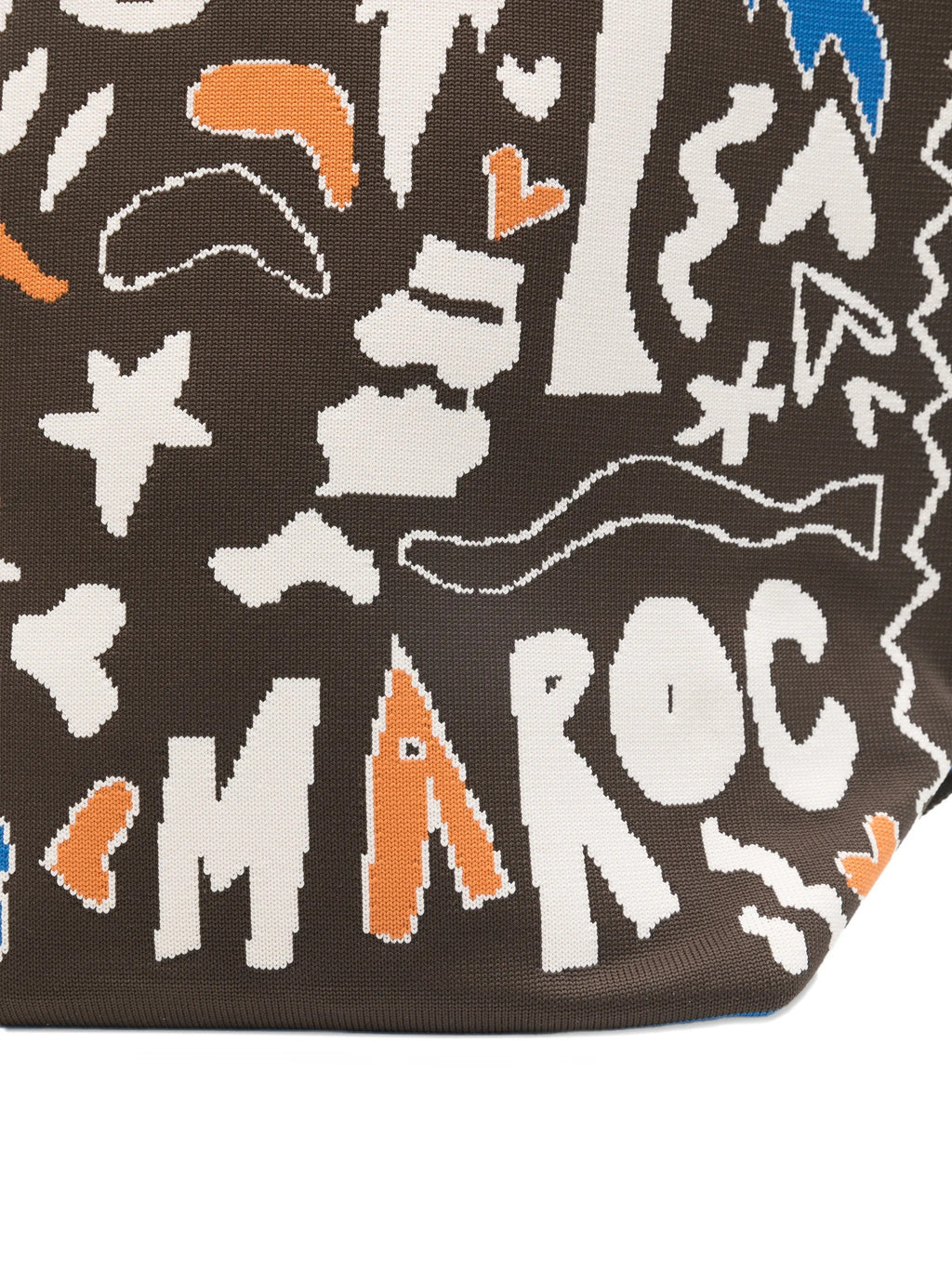MAROC JACQUARD SHOPPER TOTE