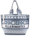 VILLA ROMANTICA JACQUARD MAXI TOTE