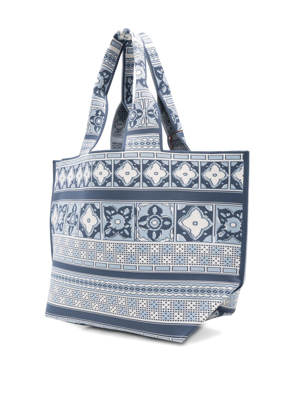 VILLA ROMANTICA JACQUARD MAXI TOTE