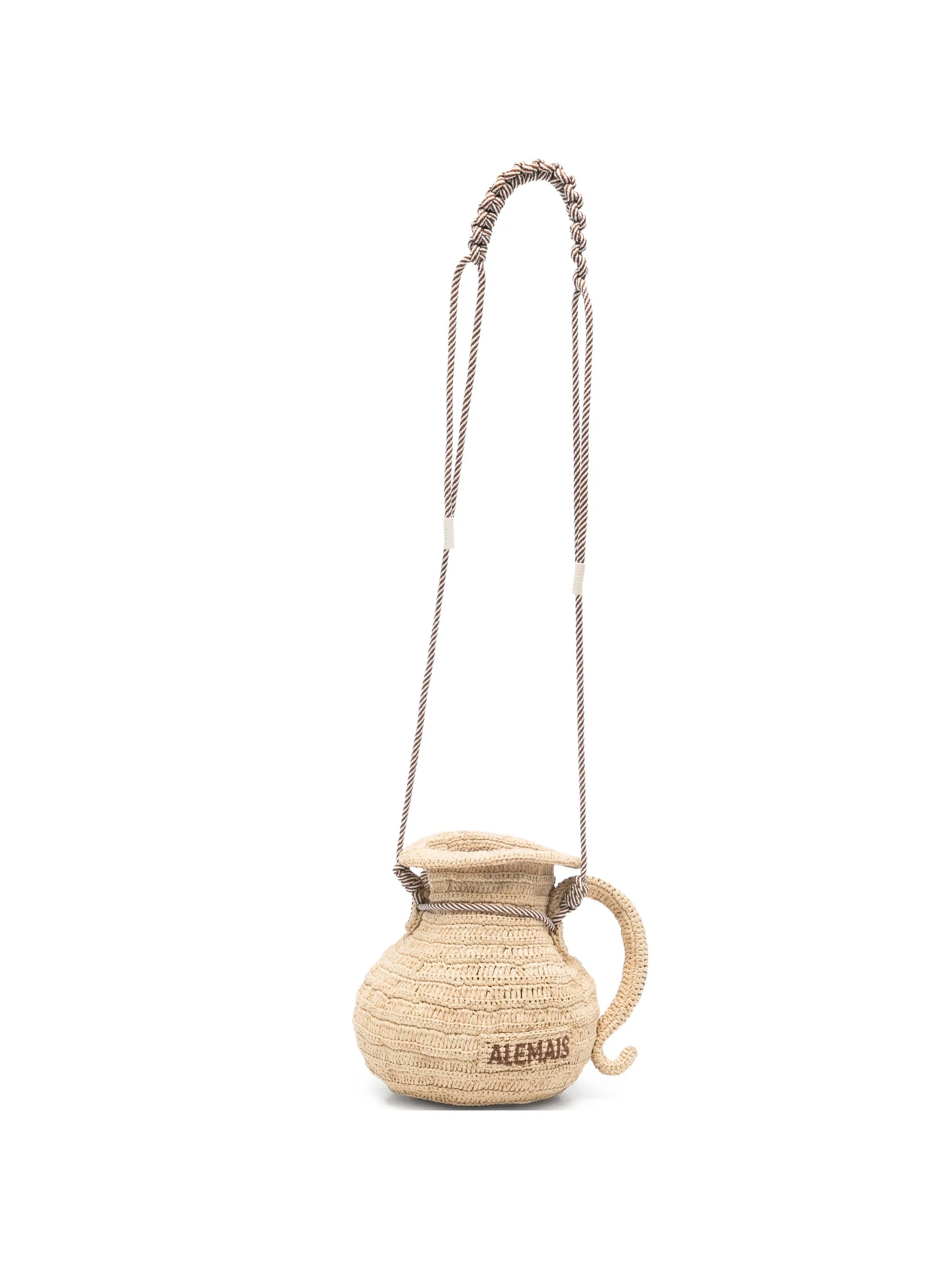 MICHELLE RAFFIA JUG CROSSBODY