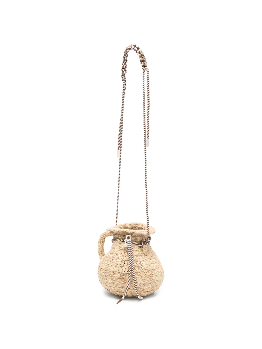 MICHELLE RAFFIA JUG CROSSBODY