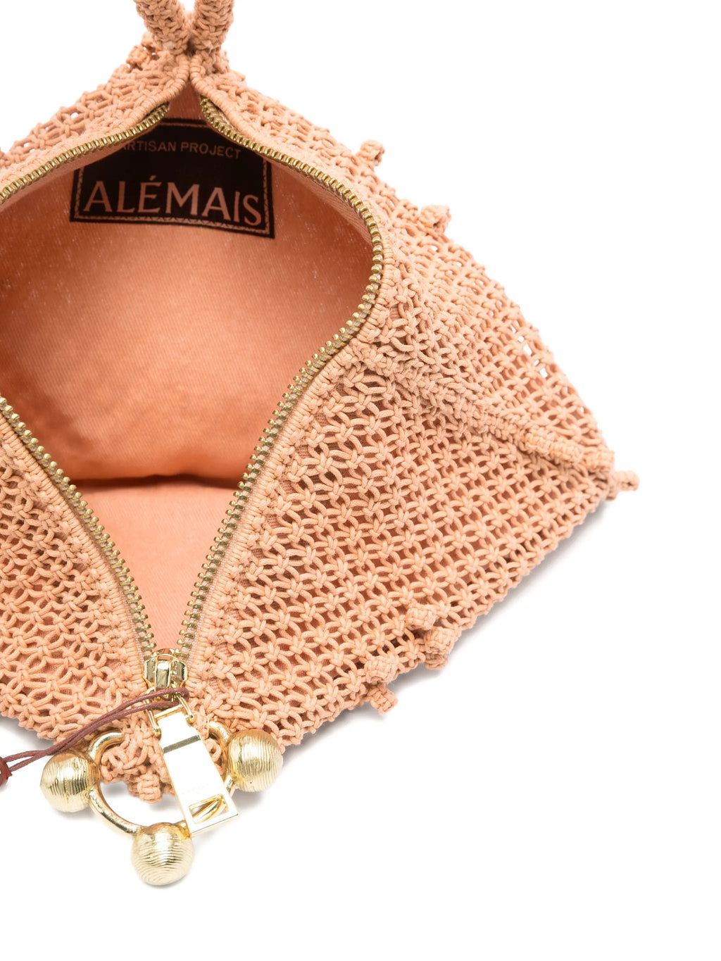 MINI MACRAME TRAPEZE POUCH