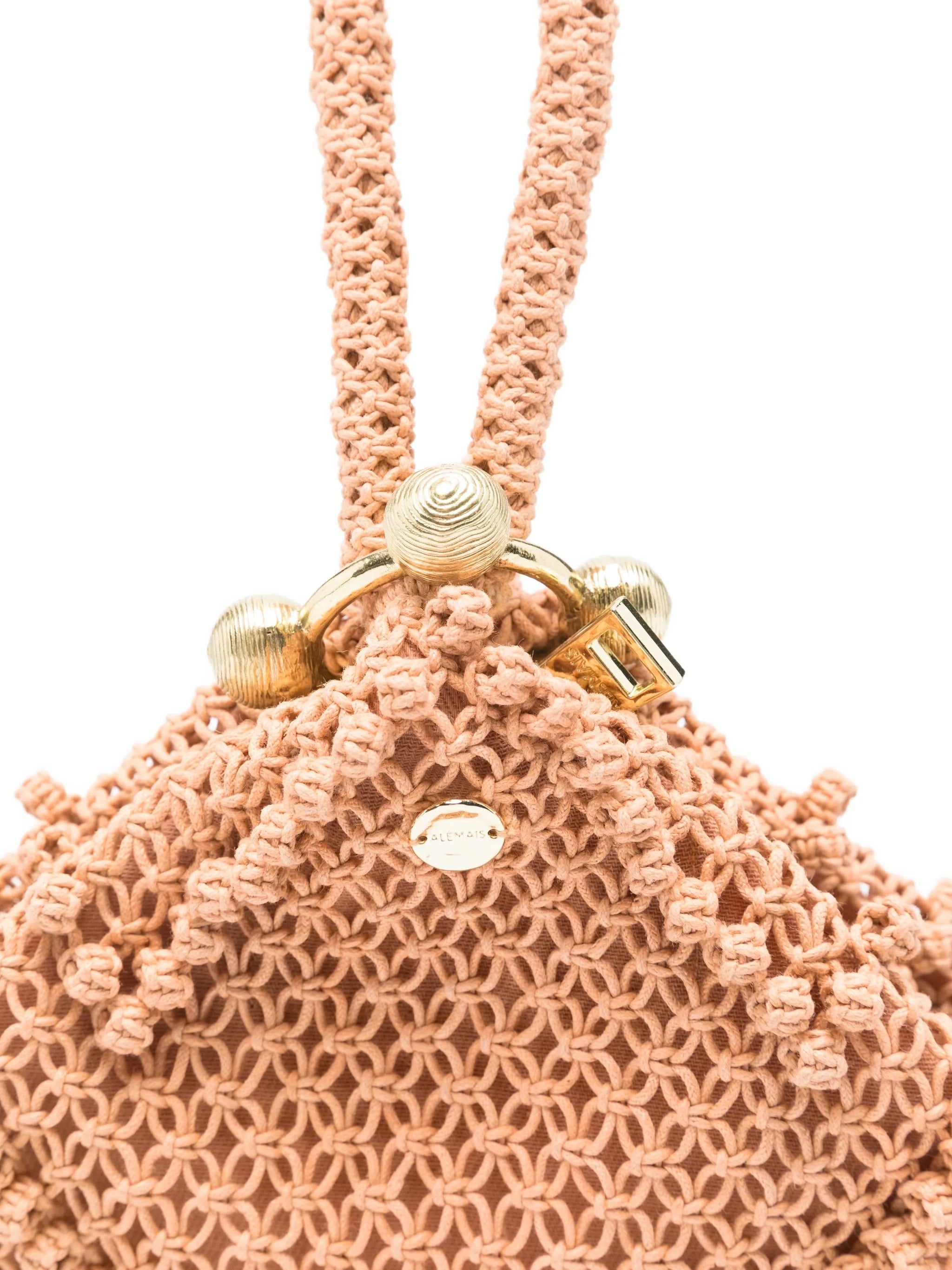 MINI MACRAME TRAPEZE POUCH