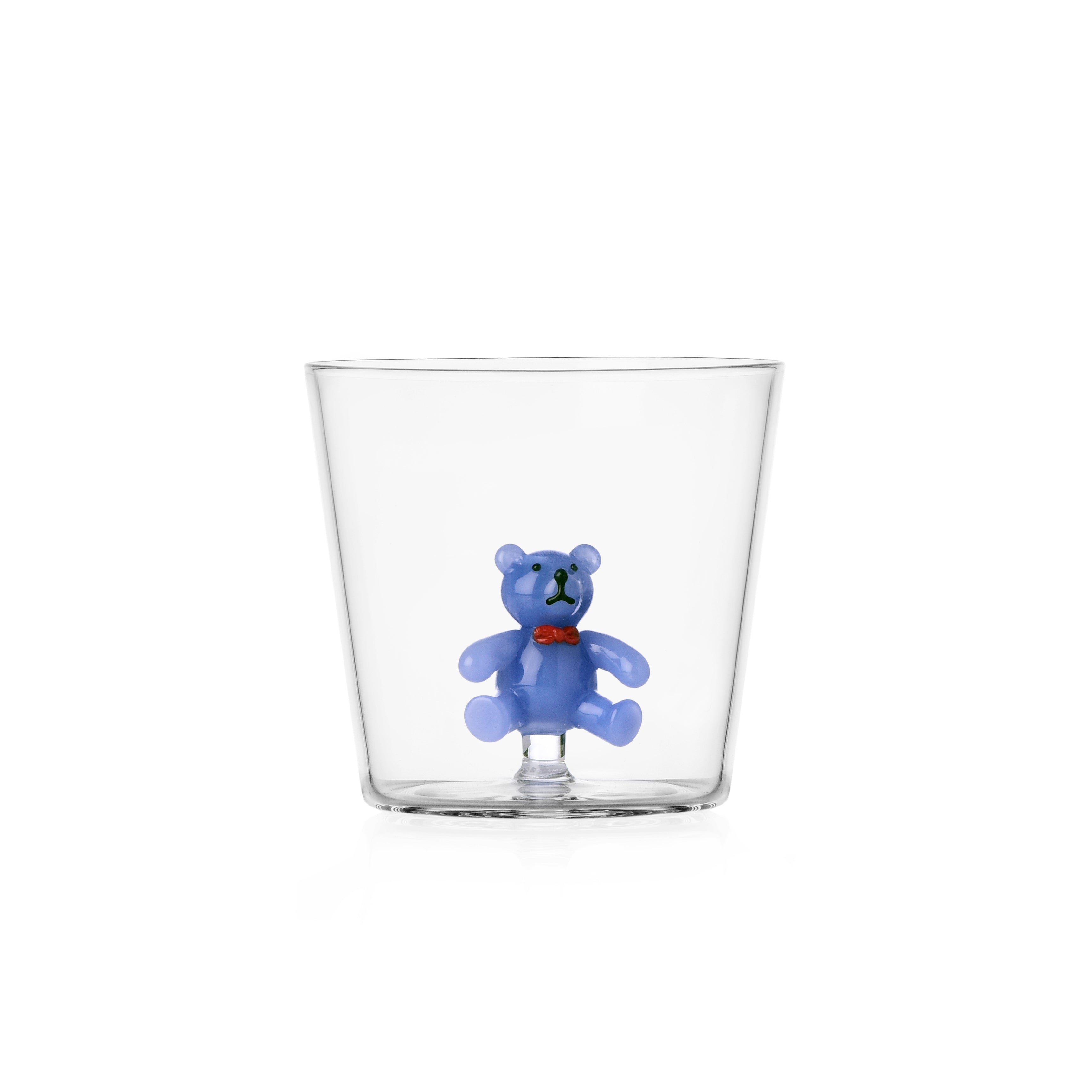 SCHIACCIANOCI tumbler light blue teddy bear