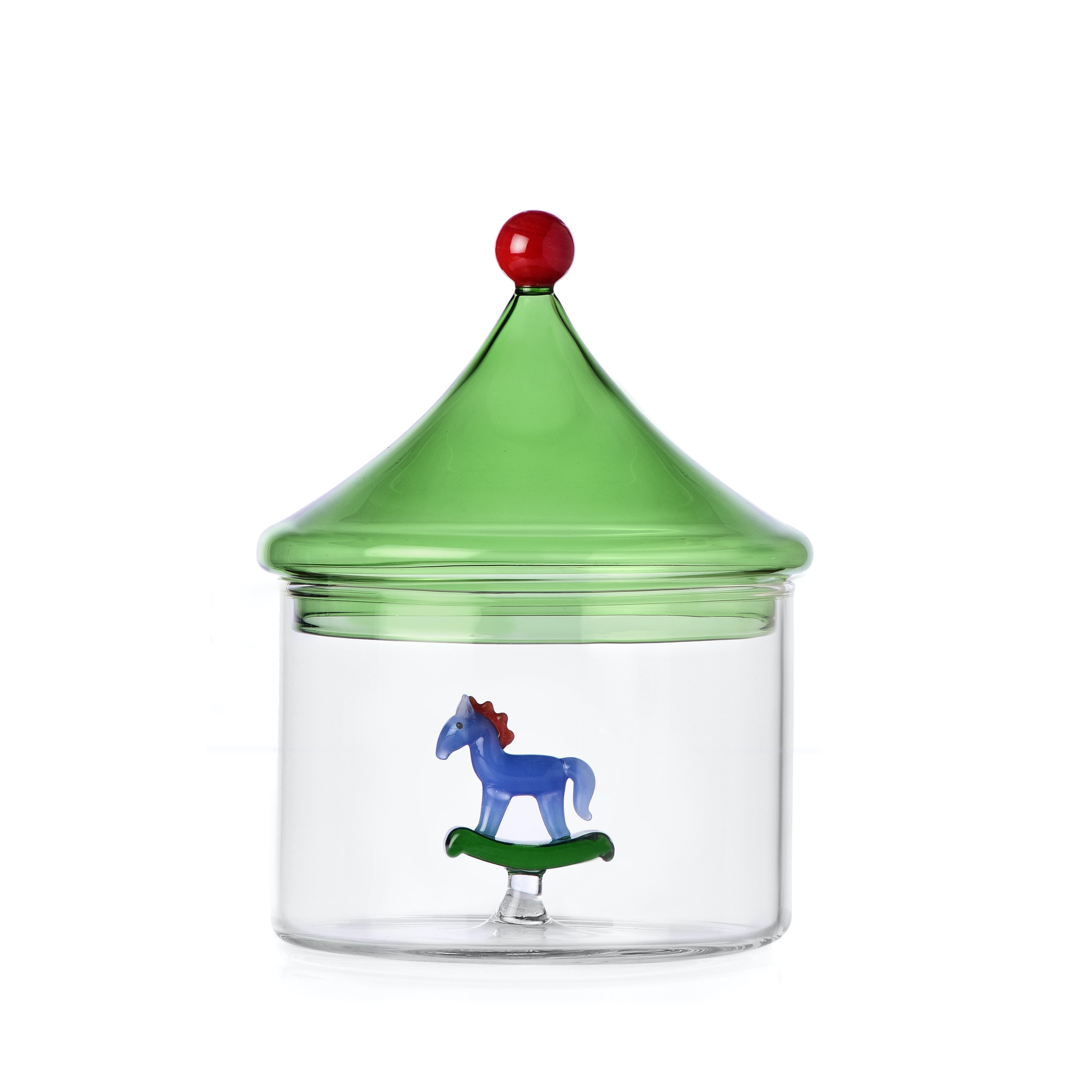 SCHIACCIANOCI Box rocking horse