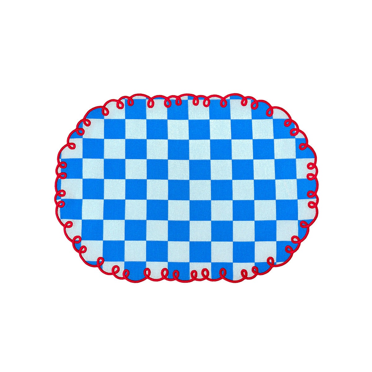 SET 2 TOV 48X35 AZZURRO/BLU BOR ROSSO