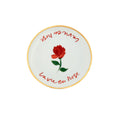 PIATTO CM.17 LA VIE EN ROSE