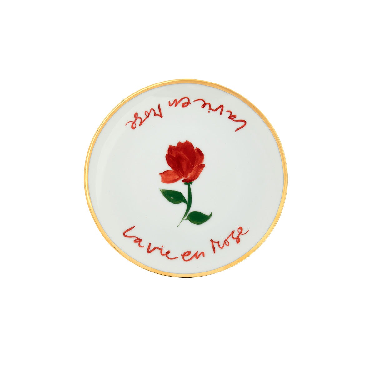 PIATTO CM.17 LA VIE EN ROSE