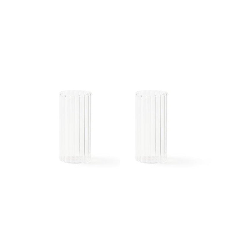 SET 2 BICCHIERI IN VETRO BORO