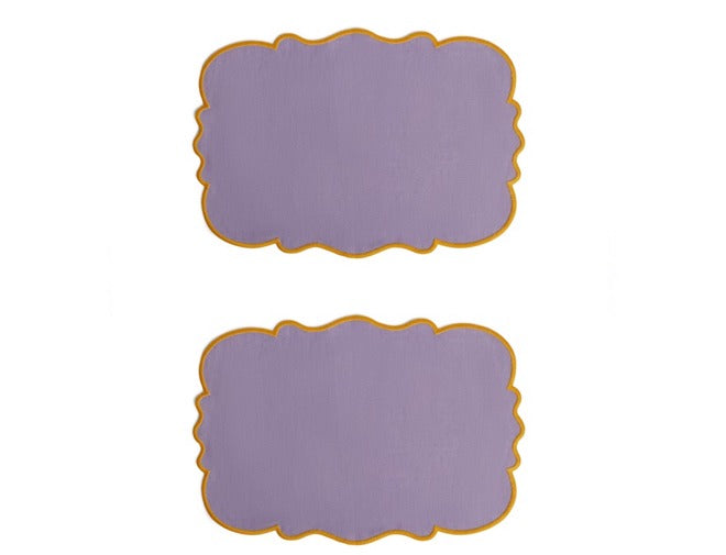 SET 2 TOV.TE LILLA 33X48 BORDO OCRA