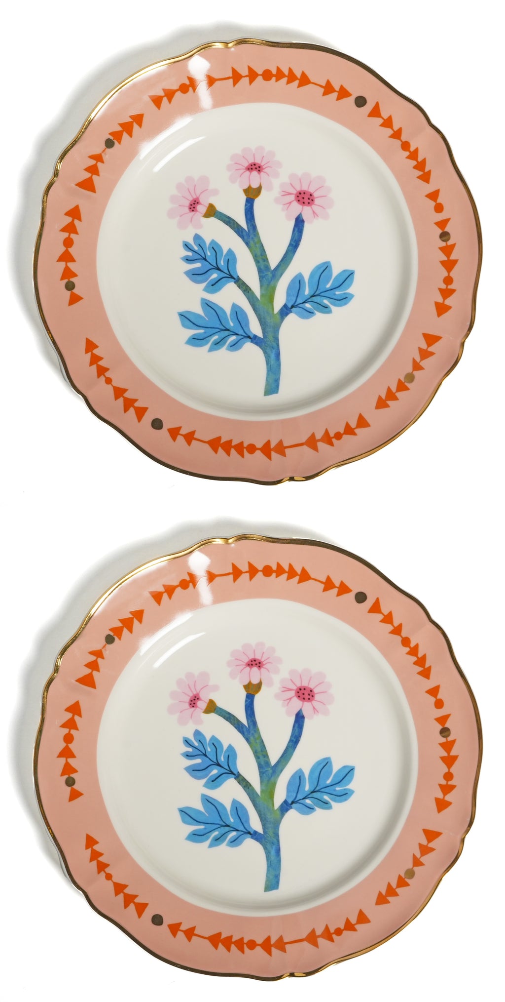 Set 2 pz. - PIATTO PIANO CM.26,5 PRIMULA