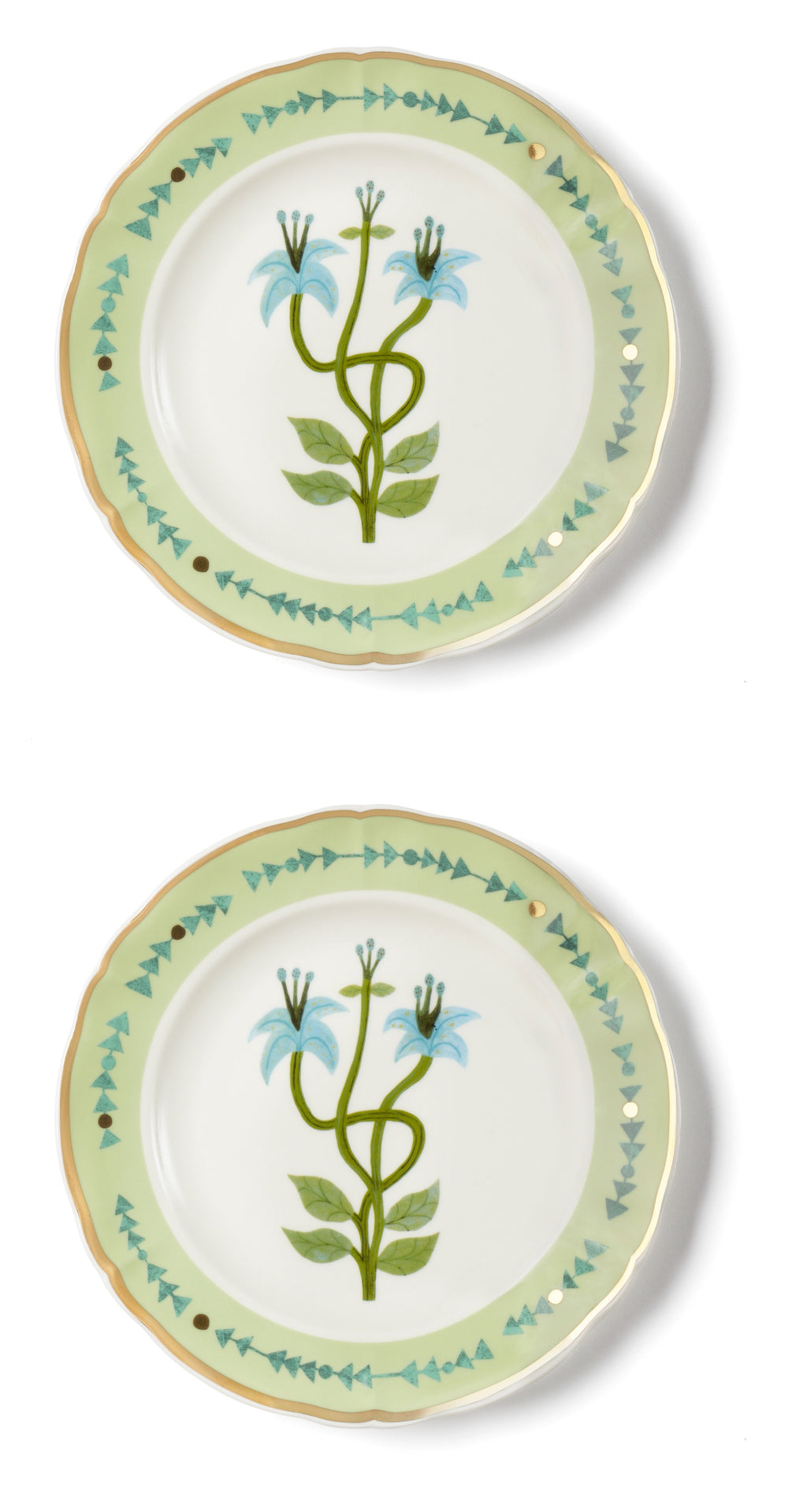 Set 2 pz. - PIATTO FRUTTA CM.20,5 FIORDALISO