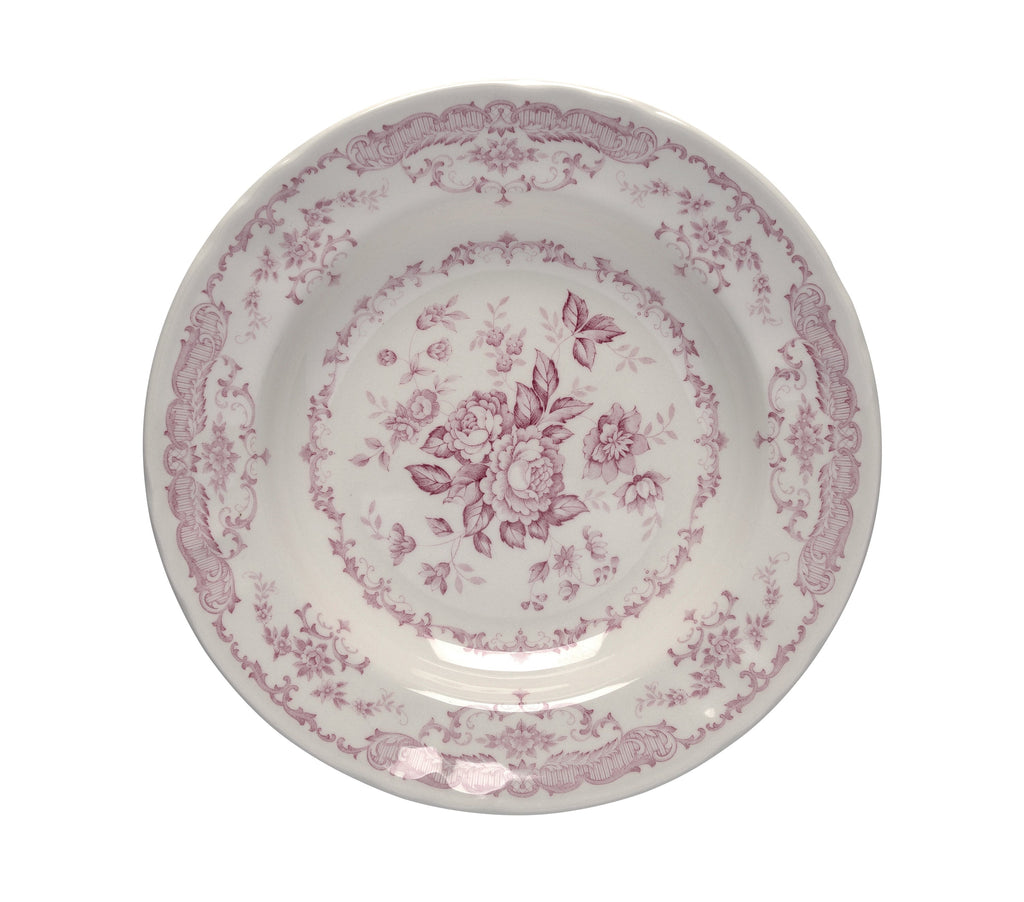 Set 6 pz. - PIATTO FONDO CM.23,3 ROSE PINK