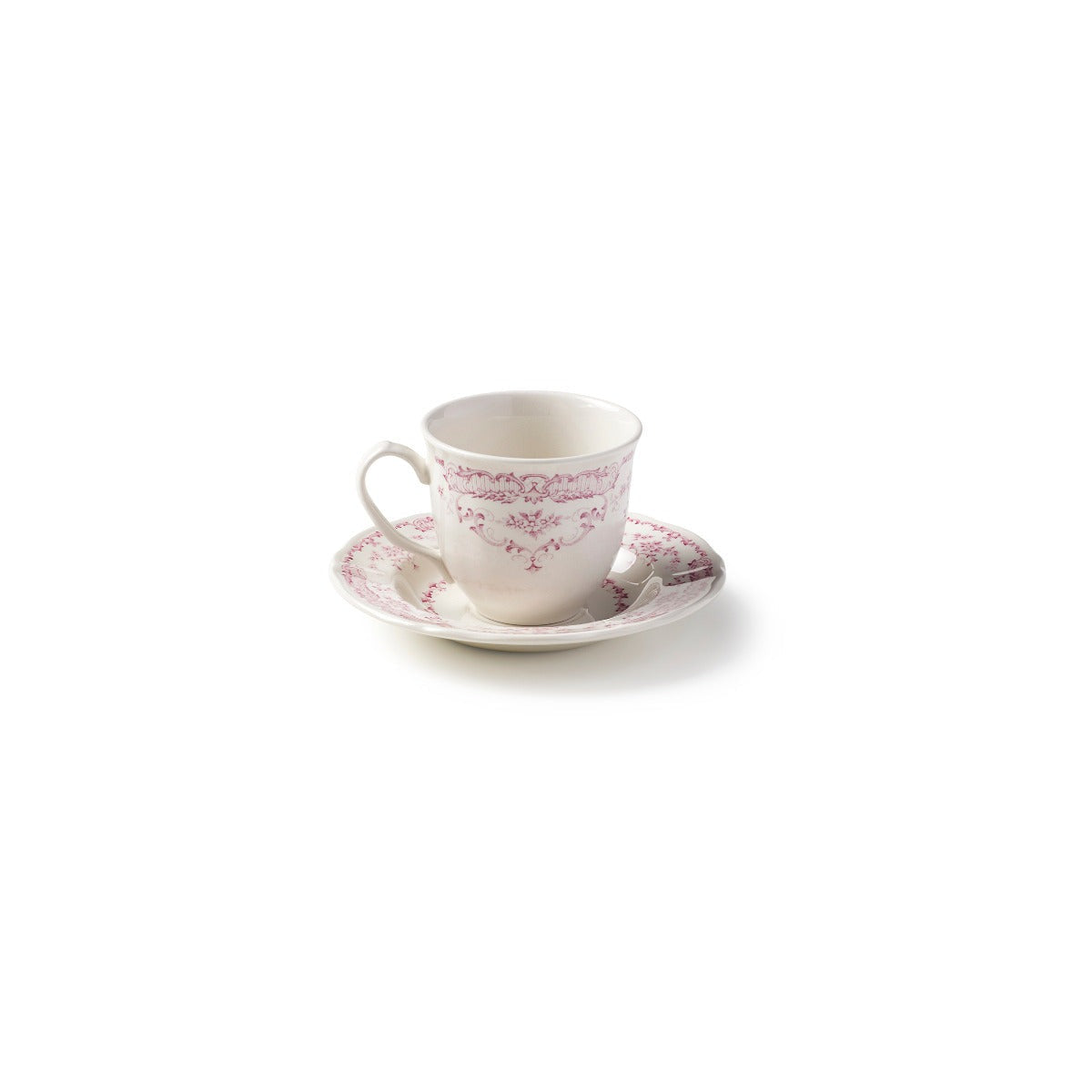 Set 6 pz. - TAZZA THE` C/P ROSE PINK
