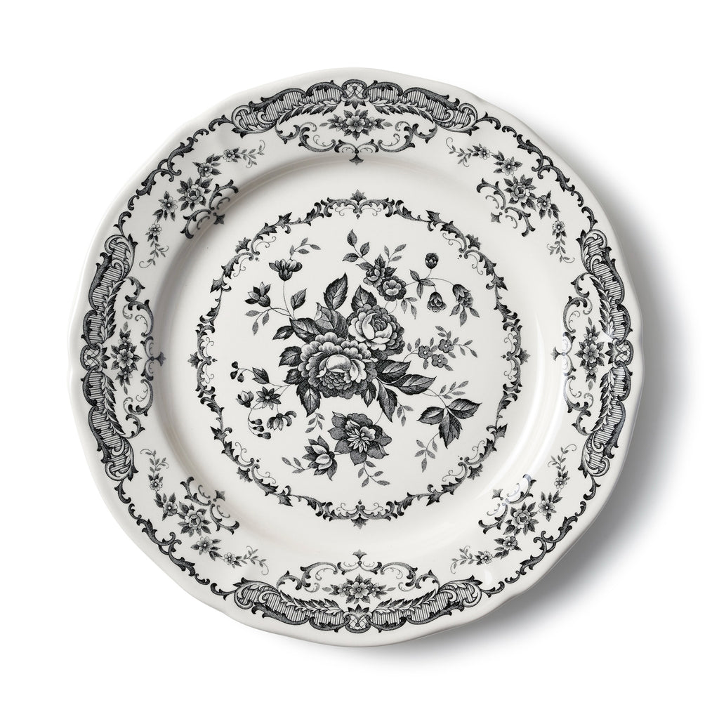 Set 2 pz. - VASSOIO TONDO CM.30,9 ROSE BLACK