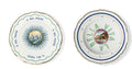 SET 2 PZ. - PIATTO FONDO CM.23 - MIRACOLI, MARE