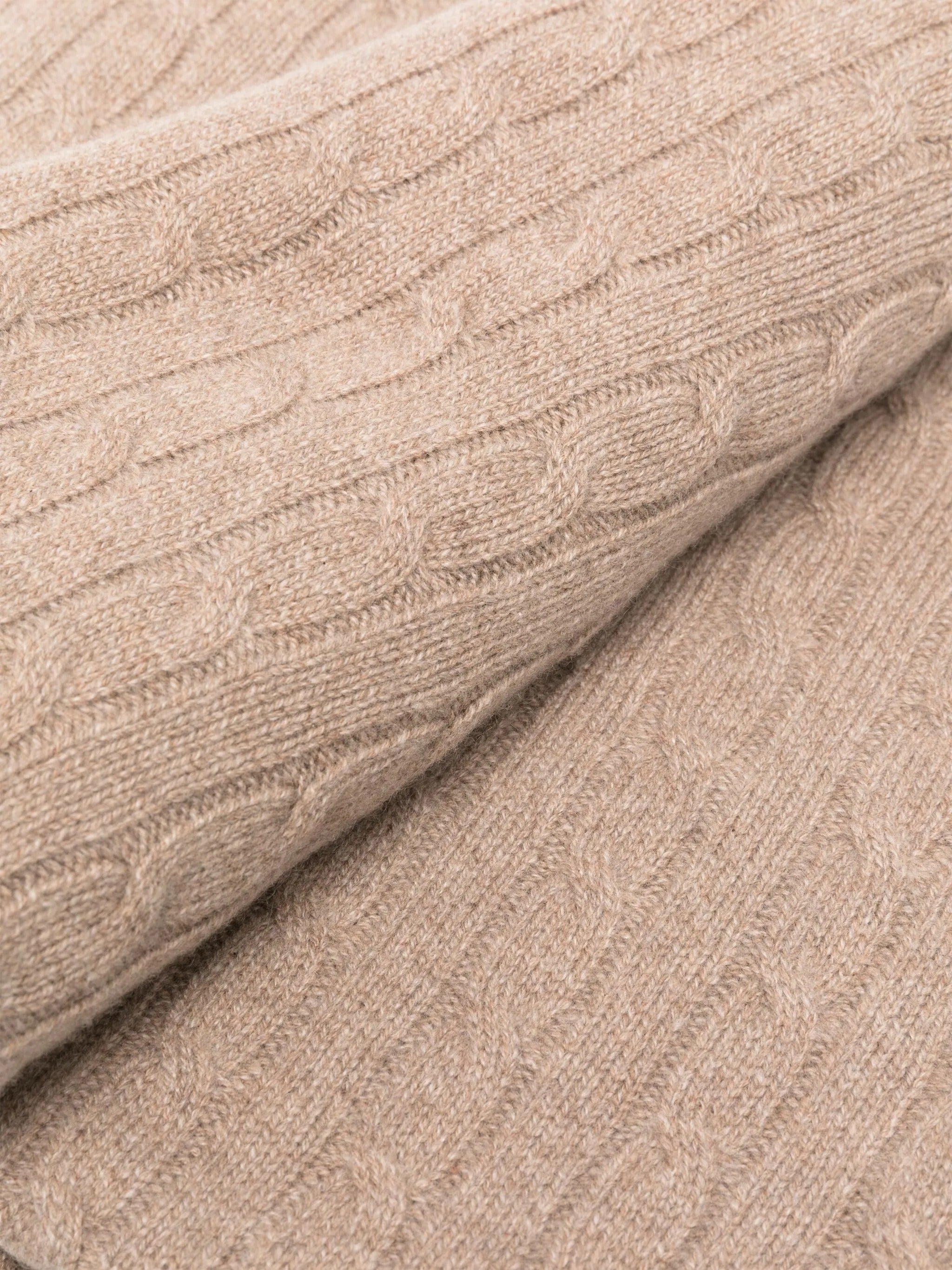 RL CABLE CSHMR 60X60 THROW BLANKET