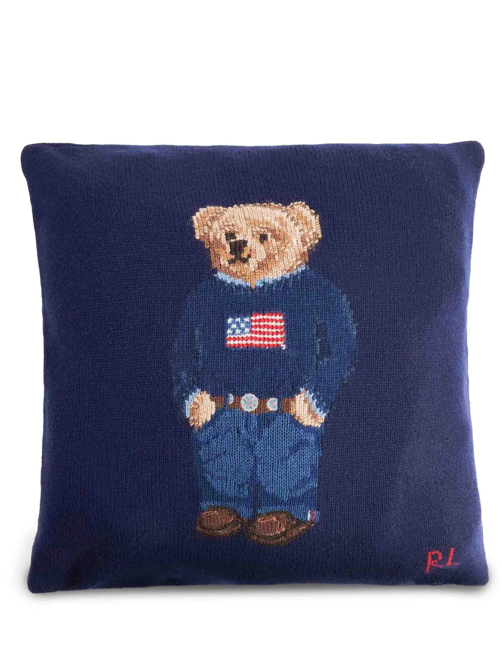 RL BEAR 20X20 THROW PILLOW