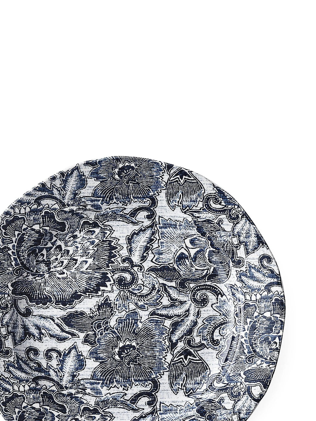FADED PEONY SALAD PLATE