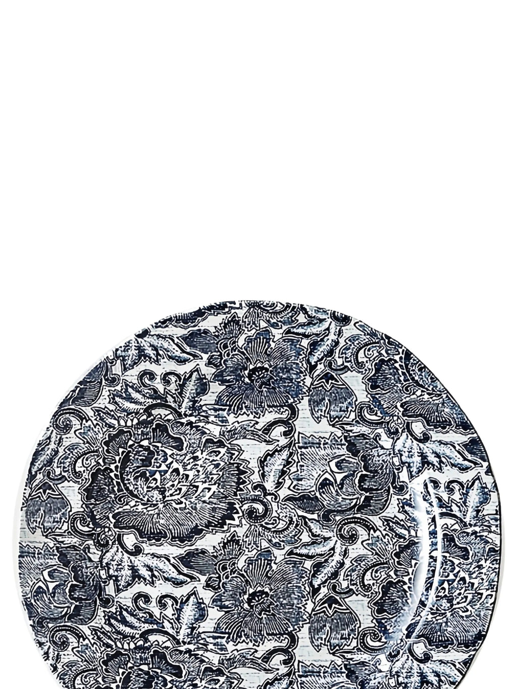 FADED PEONY DINNER PLATE