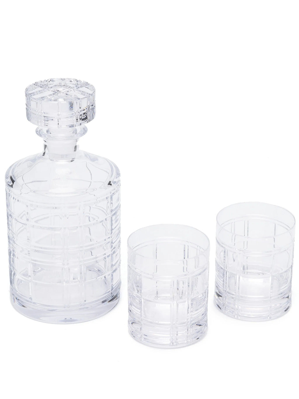 HUDSON PLAID-GIFT SET
(decanter + 2 DOF)