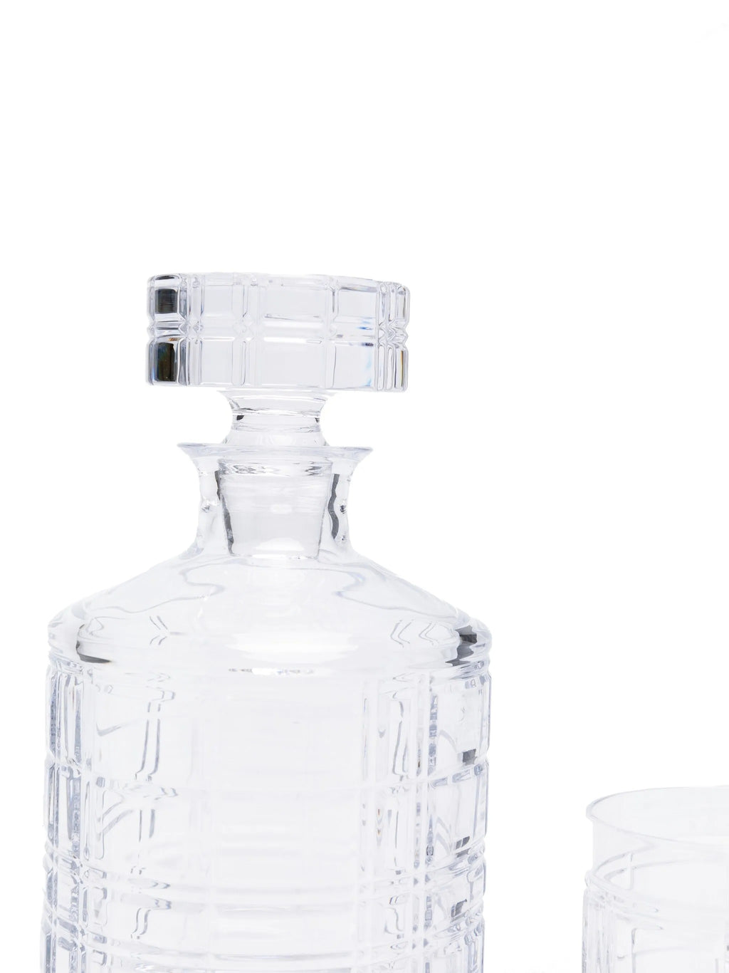 HUDSON PLAID-GIFT SET
(decanter + 2 DOF)