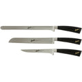 ELEGANCE HAM SET OF 3 KNIVES BLACK
