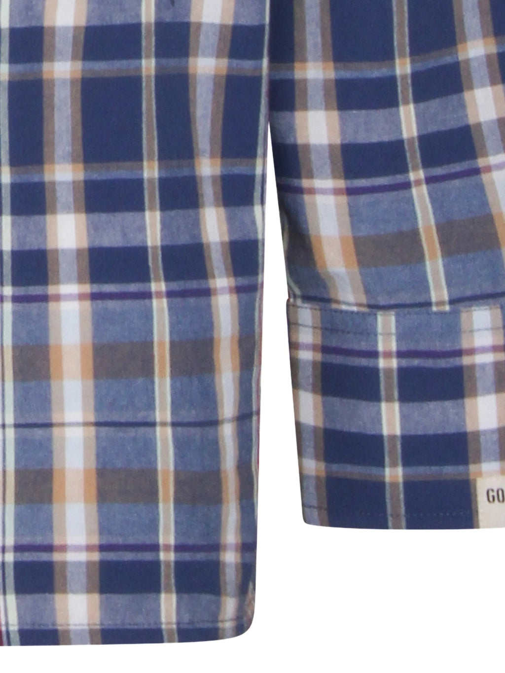 JOURNEY M`S OVER SHIRT PERSIS WITH PATCH POCKETS CHECK COTTON