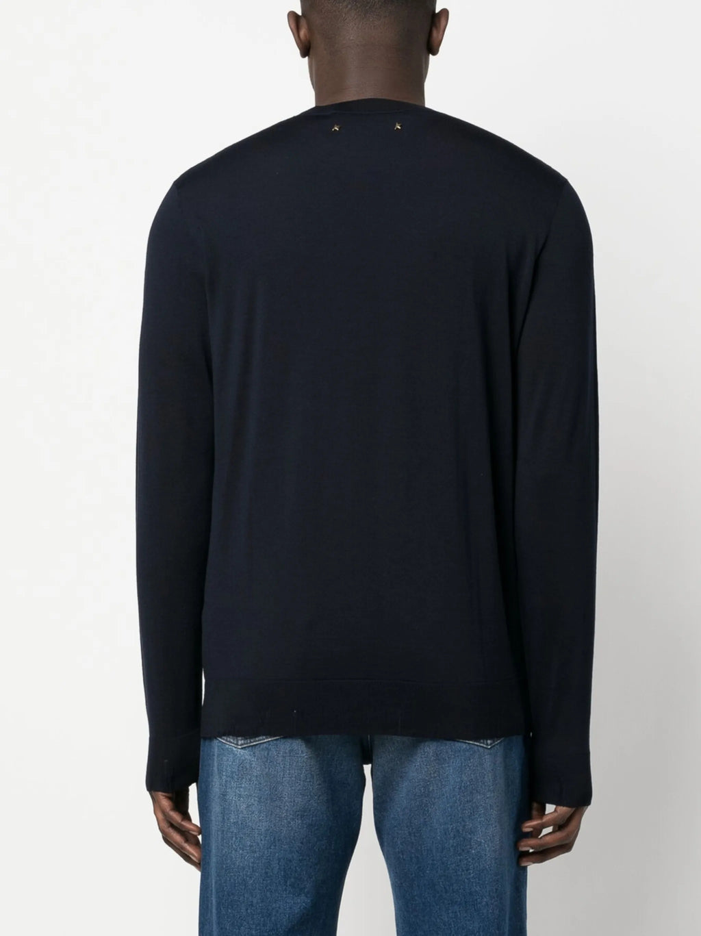 GOLDEN M`S REGULAR KNIT CREW NECK LIGHT WOOL MERINO