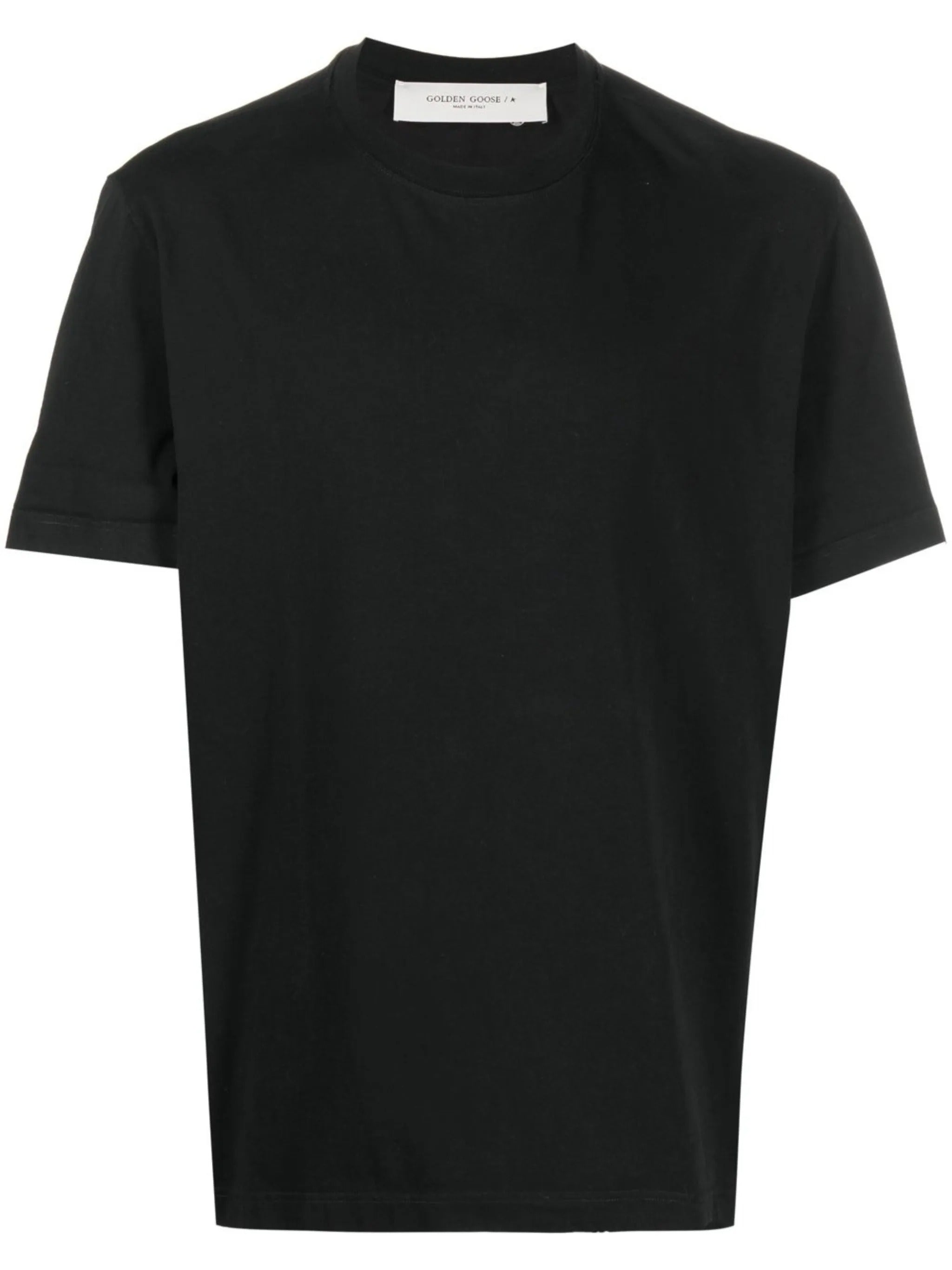 GOLDEN M`S REGULAR T-SHIRT DISTRESSED COTTON JERSEY