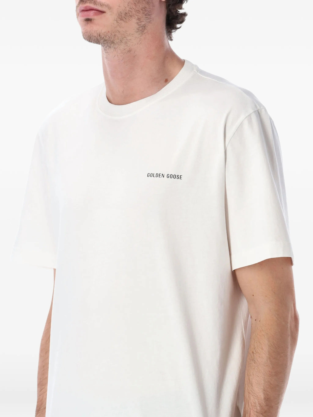 JOURNEY M`S T-SHIRT REGULAR LIGHT COTTON JERSEY CONTRAST LOGO PRINT