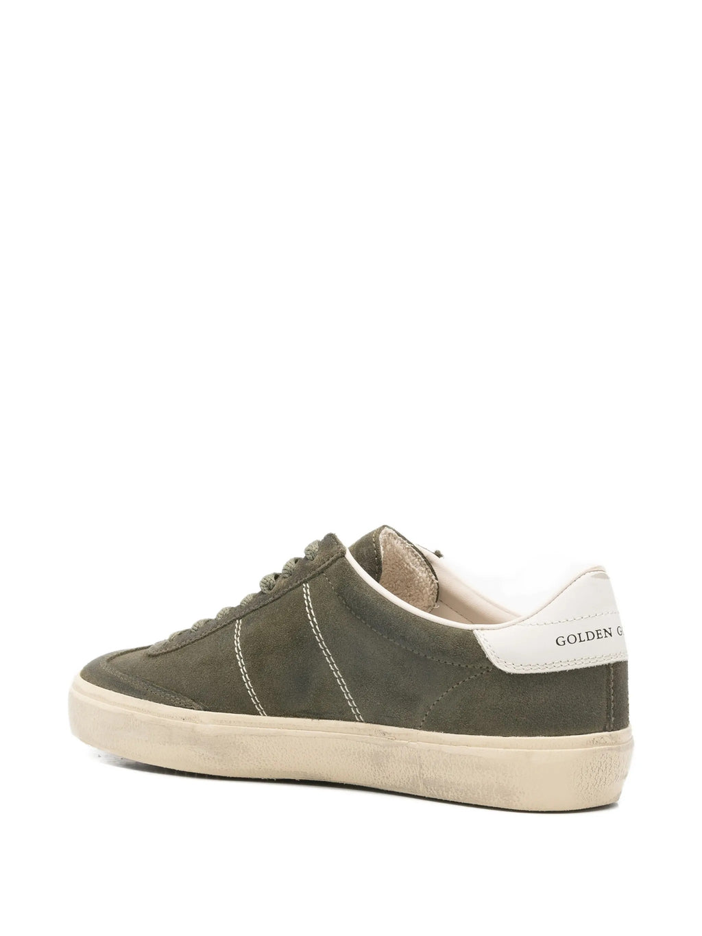 SOUL-STAR SUEDE UPPER TOE AND TONGUE LEATHER HEEL