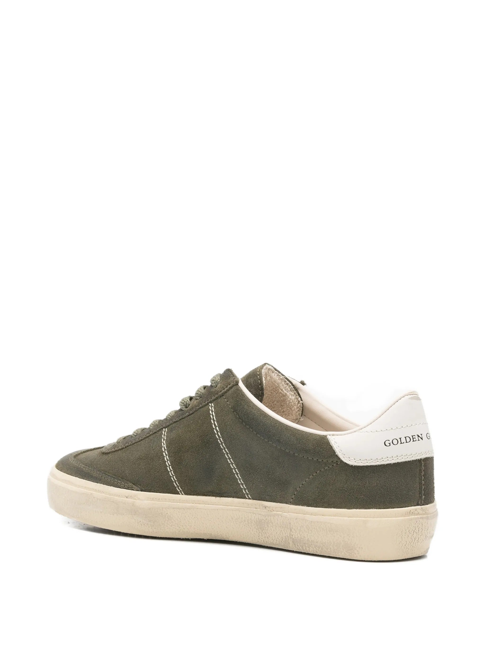 SOUL-STAR SUEDE UPPER TOE AND TONGUE LEATHER HEEL