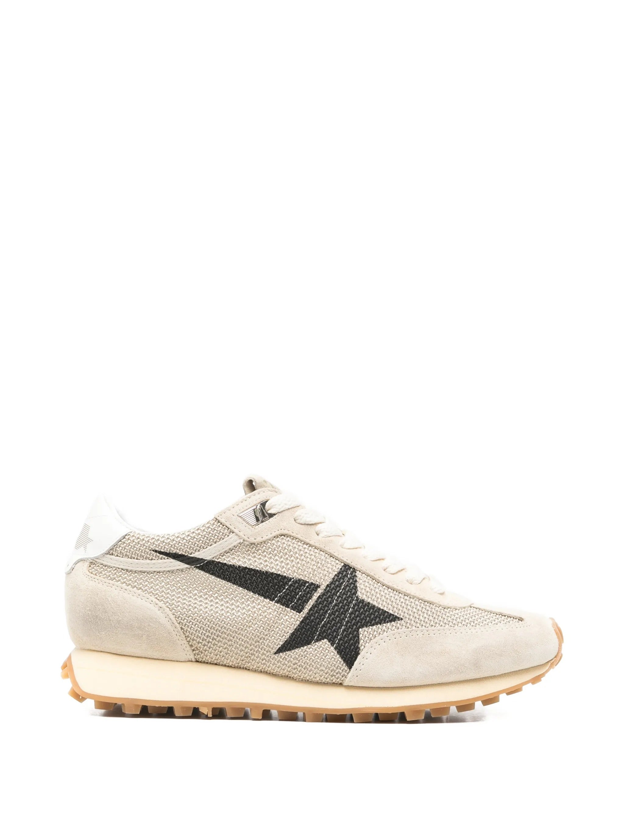 RUNNING MARATHON MESH UPPER SUEDE TOE LEATHER HEEL