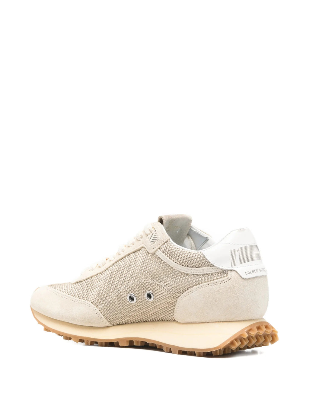 RUNNING MARATHON MESH UPPER SUEDE TOE LEATHER HEEL