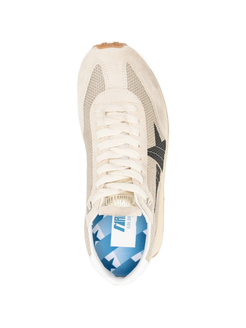 RUNNING MARATHON MESH UPPER SUEDE TOE LEATHER HEEL