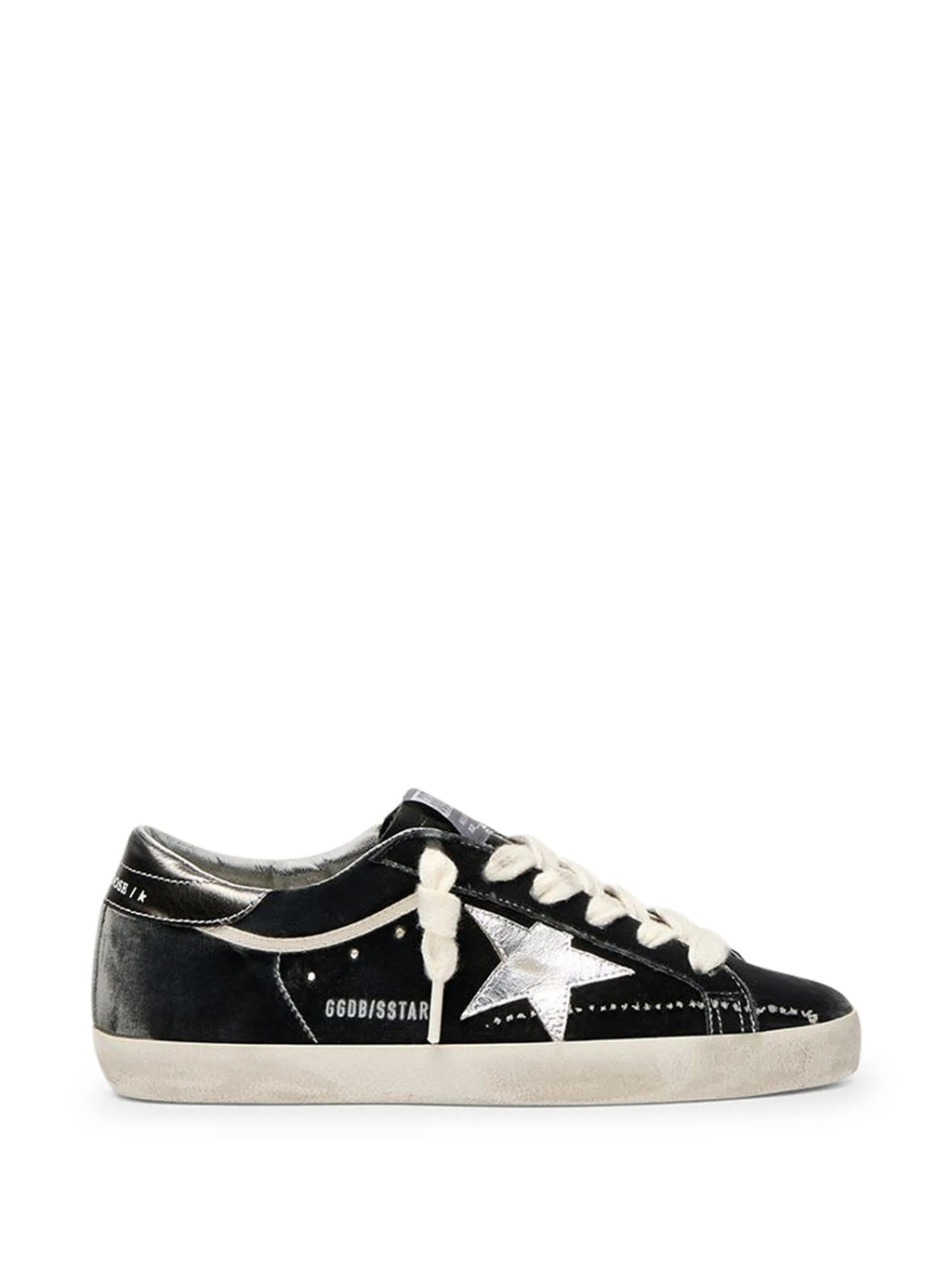 SUPER STAR VELVET UPPER LAMINATED STAR AND HEEL