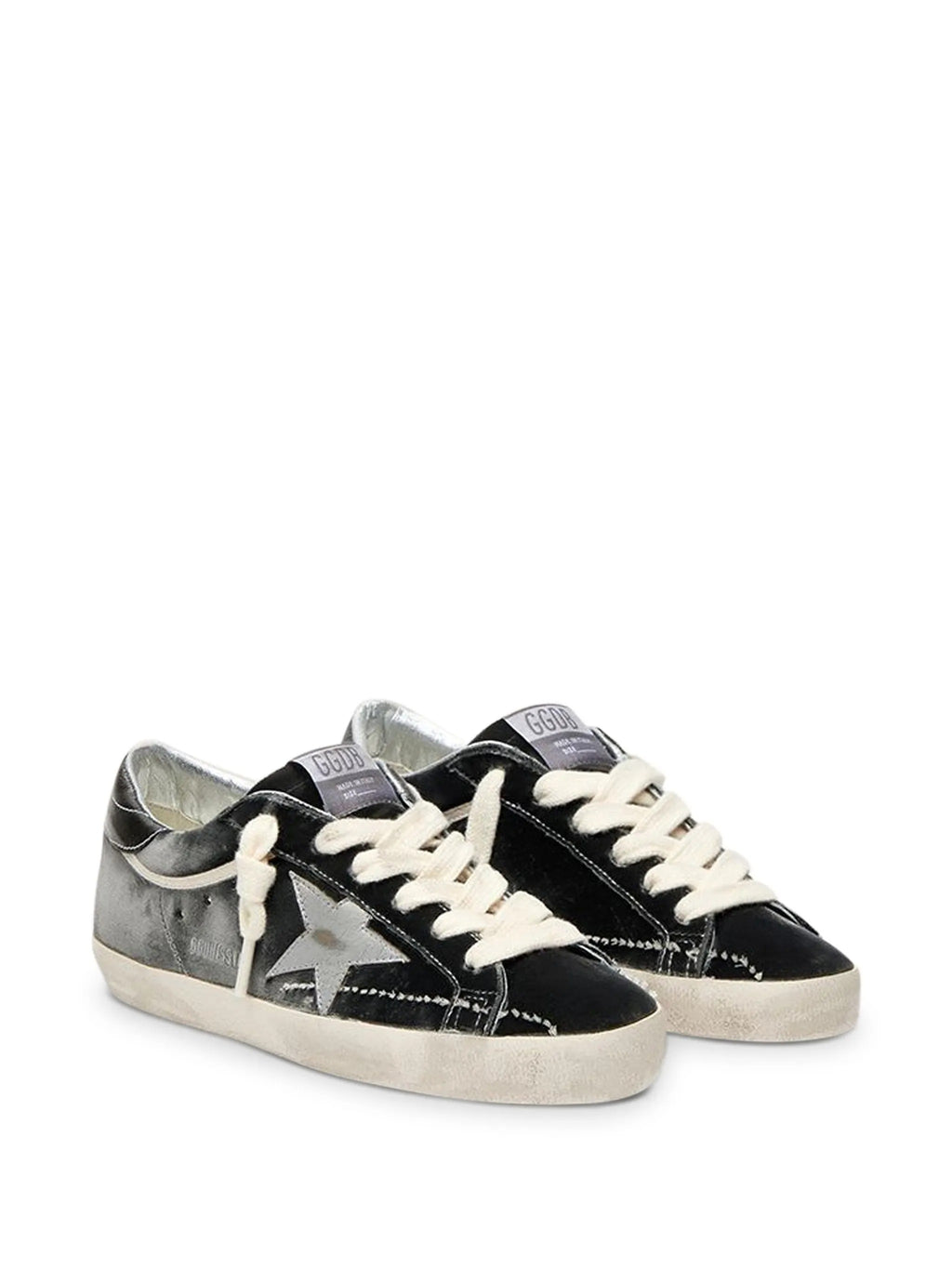 SUPER STAR VELVET UPPER LAMINATED STAR AND HEEL