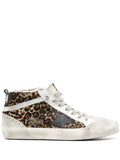MID STAR HORSY UPPER SUEDE TOE AND SPUR LEATHER STAR AND HEEL LAMINATED WAVE