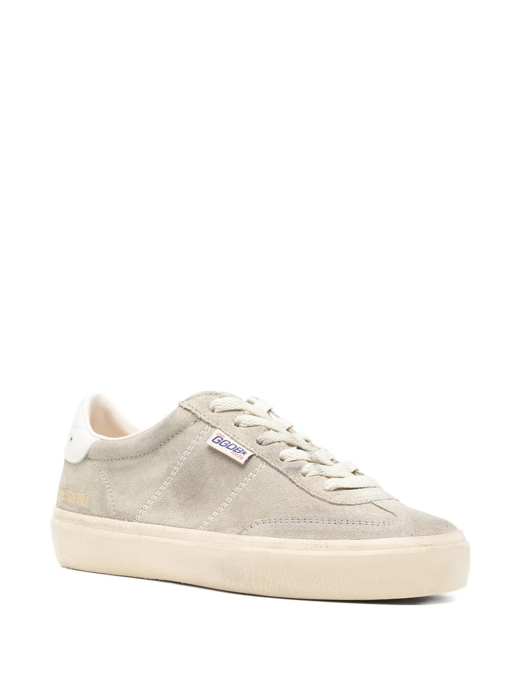 SOUL-STAR SUEDE UPPER TOE AND TONGUE LEATHER HEEL