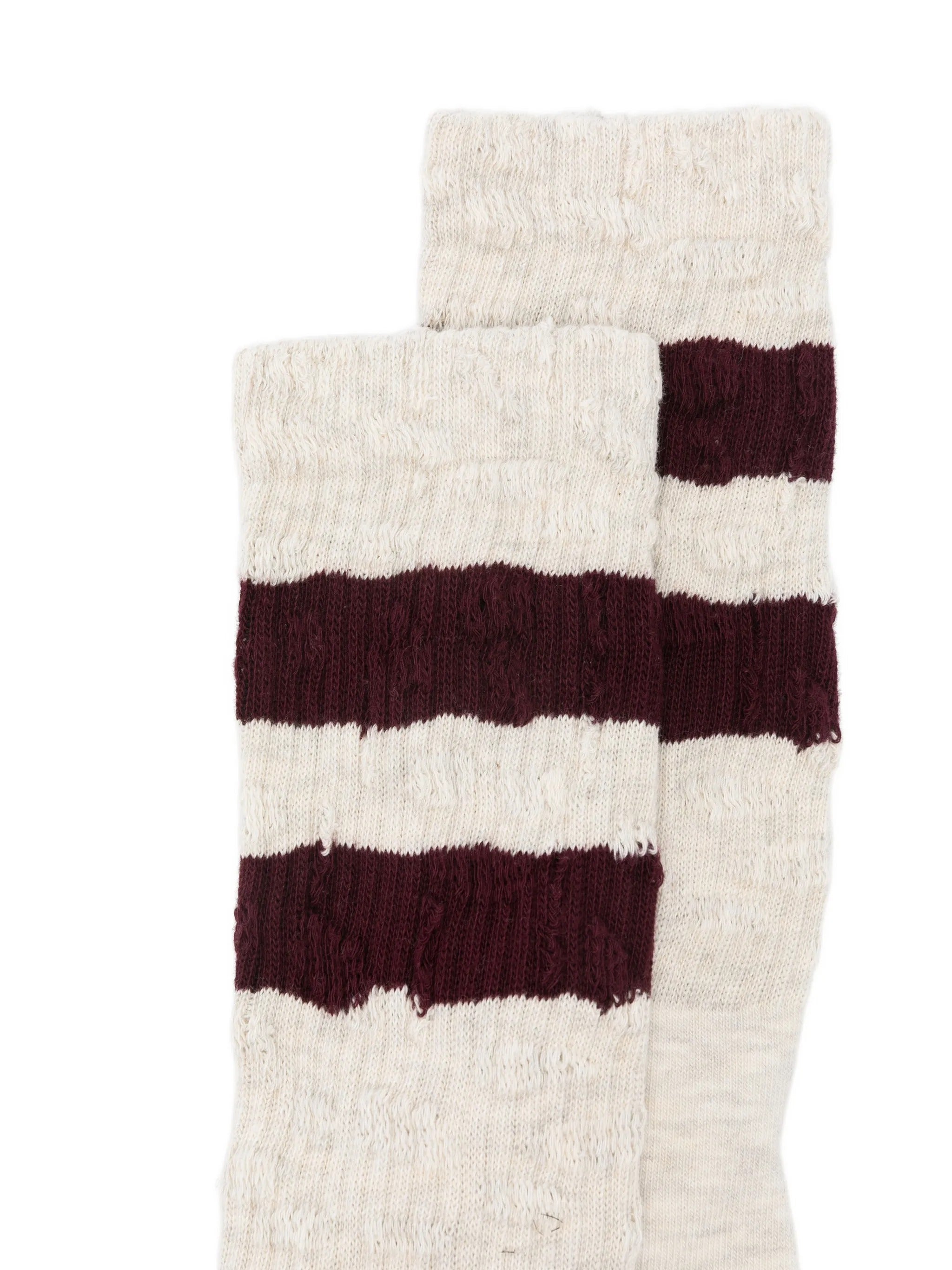 SOCKS HIGH RIB/STRIPES/RIPPED