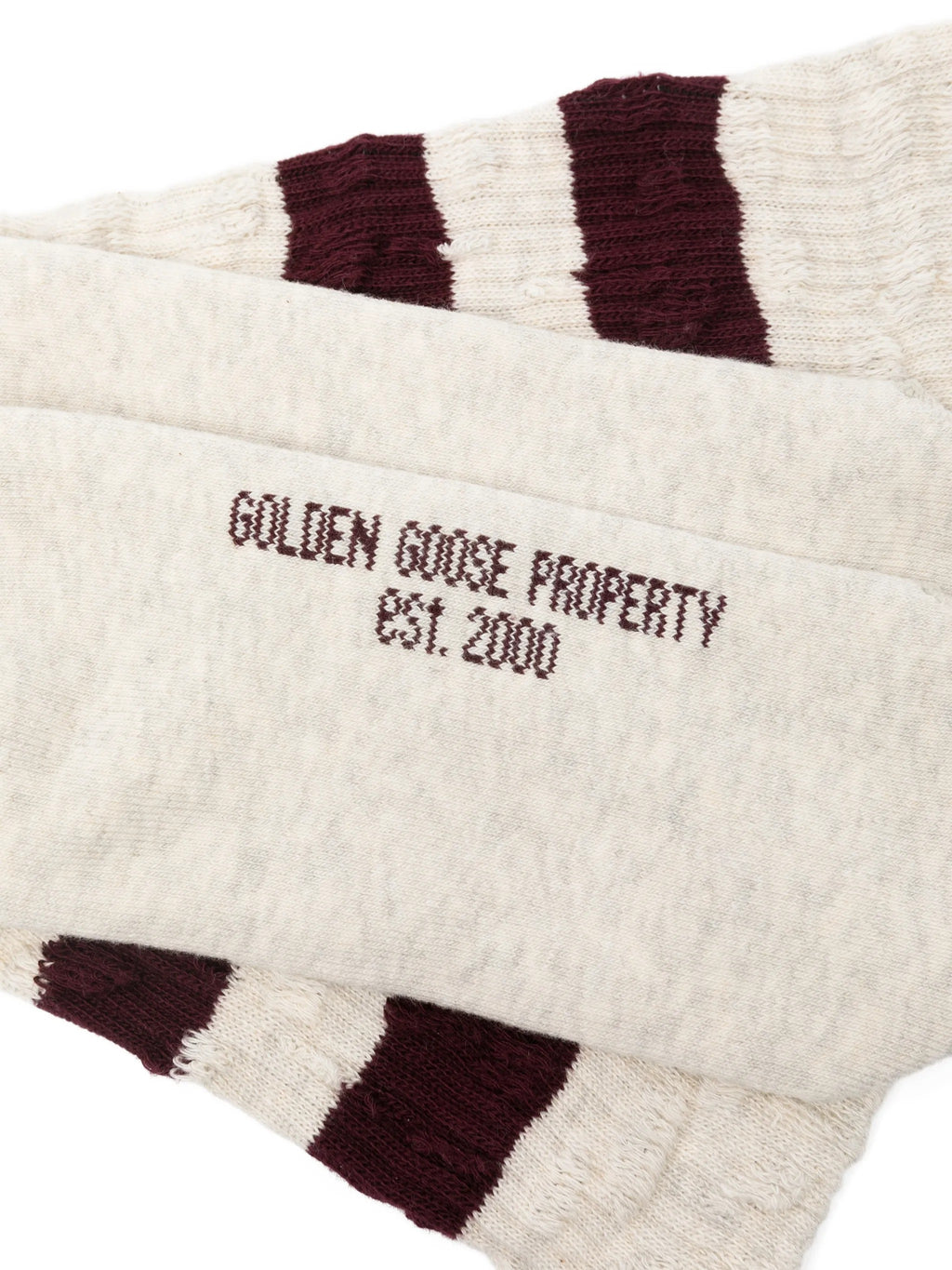 SOCKS HIGH RIB/STRIPES/RIPPED