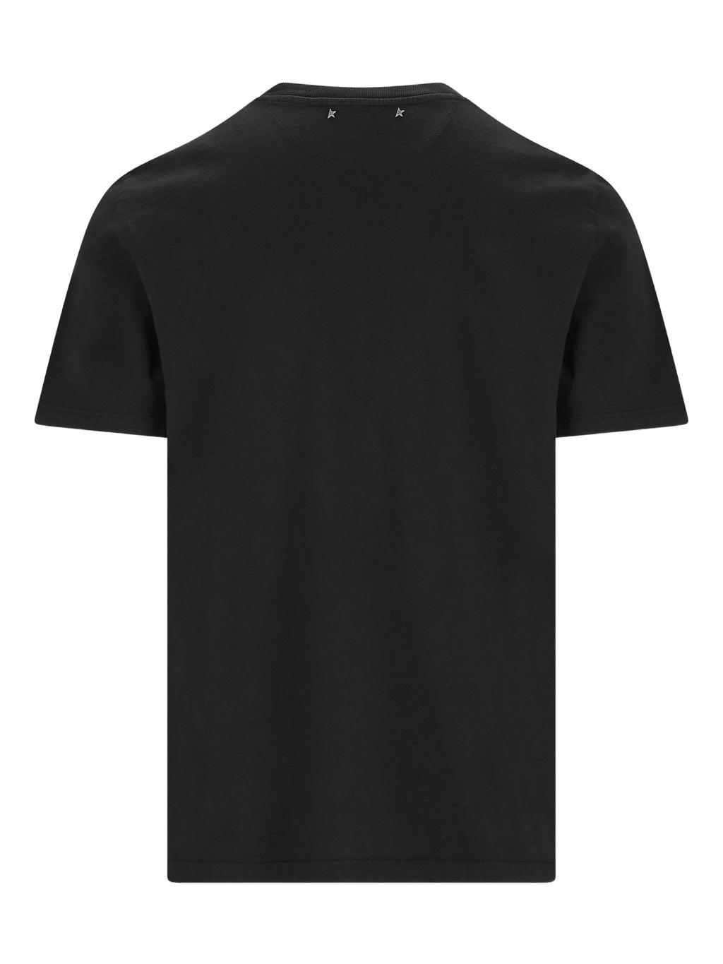 JOURNEY UNISEX T-SHIRT REGULAR DYED GAUZE COTTON JERSEY WITH FLAG PRINT