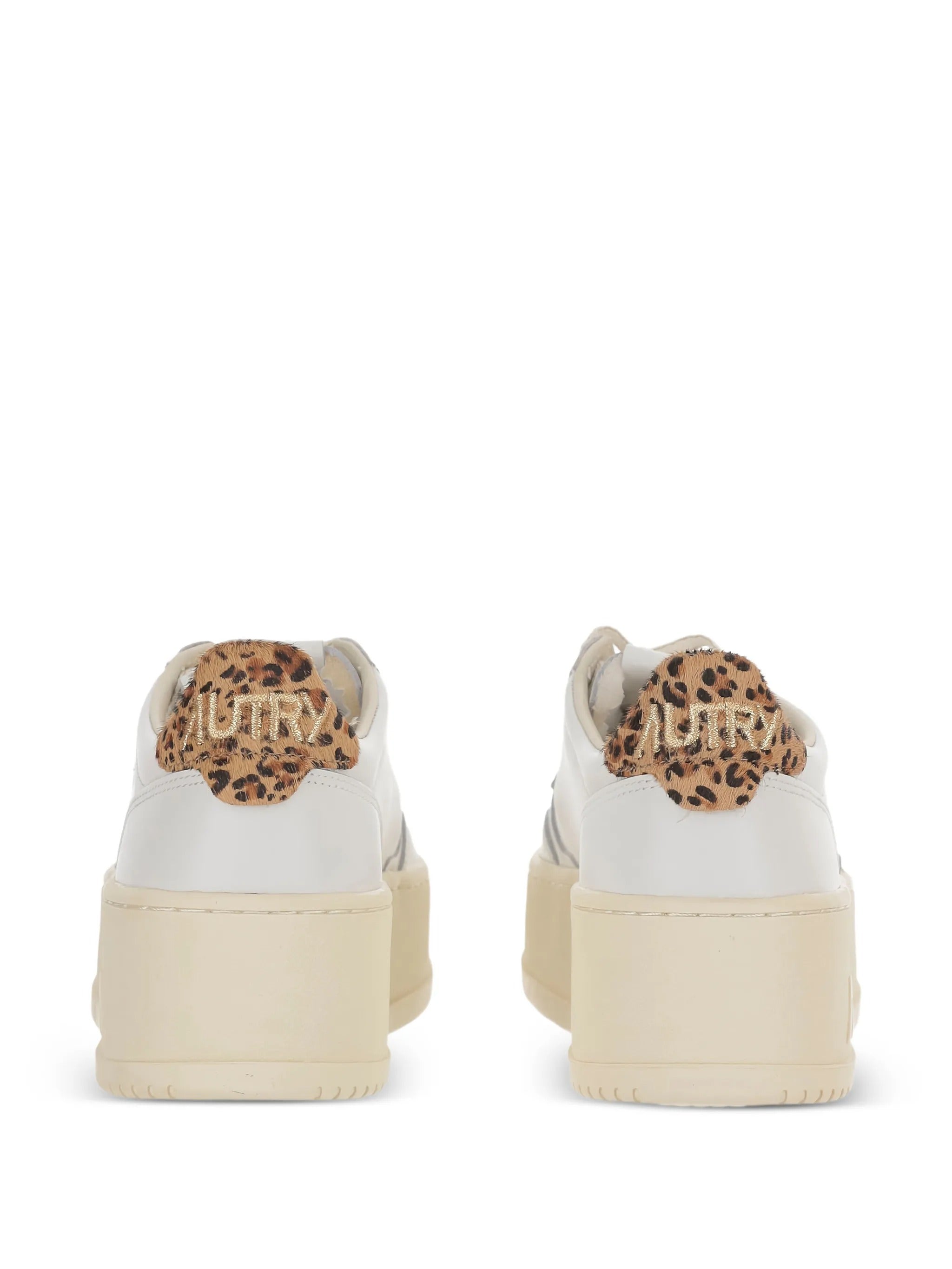 PLATFORM LOW WOMAN LEAT/PONYSP