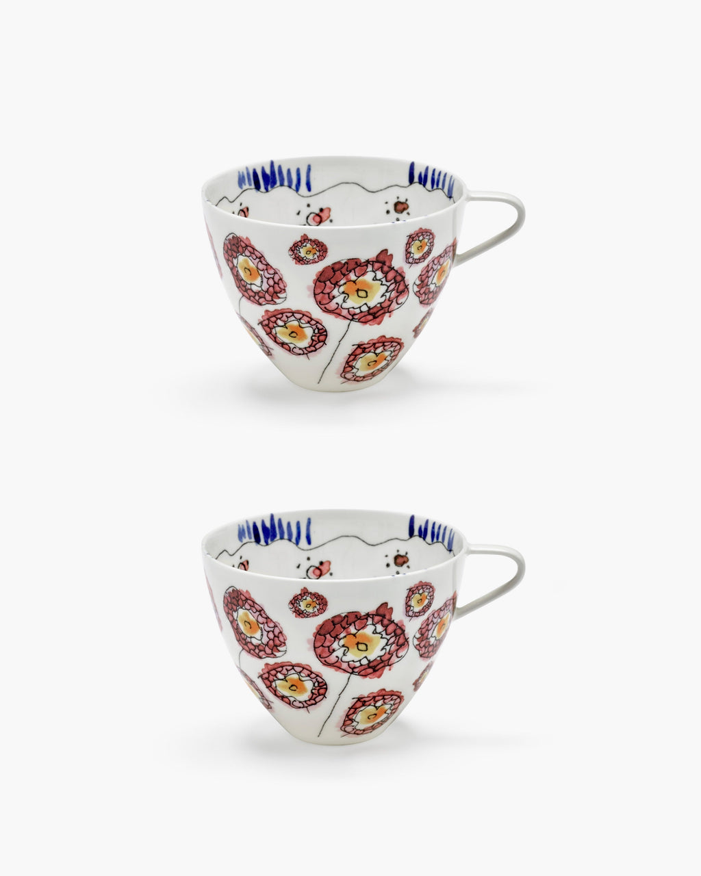 CAPPUCCINO CUP ANEMONE MILK MF (set 2 pz.)