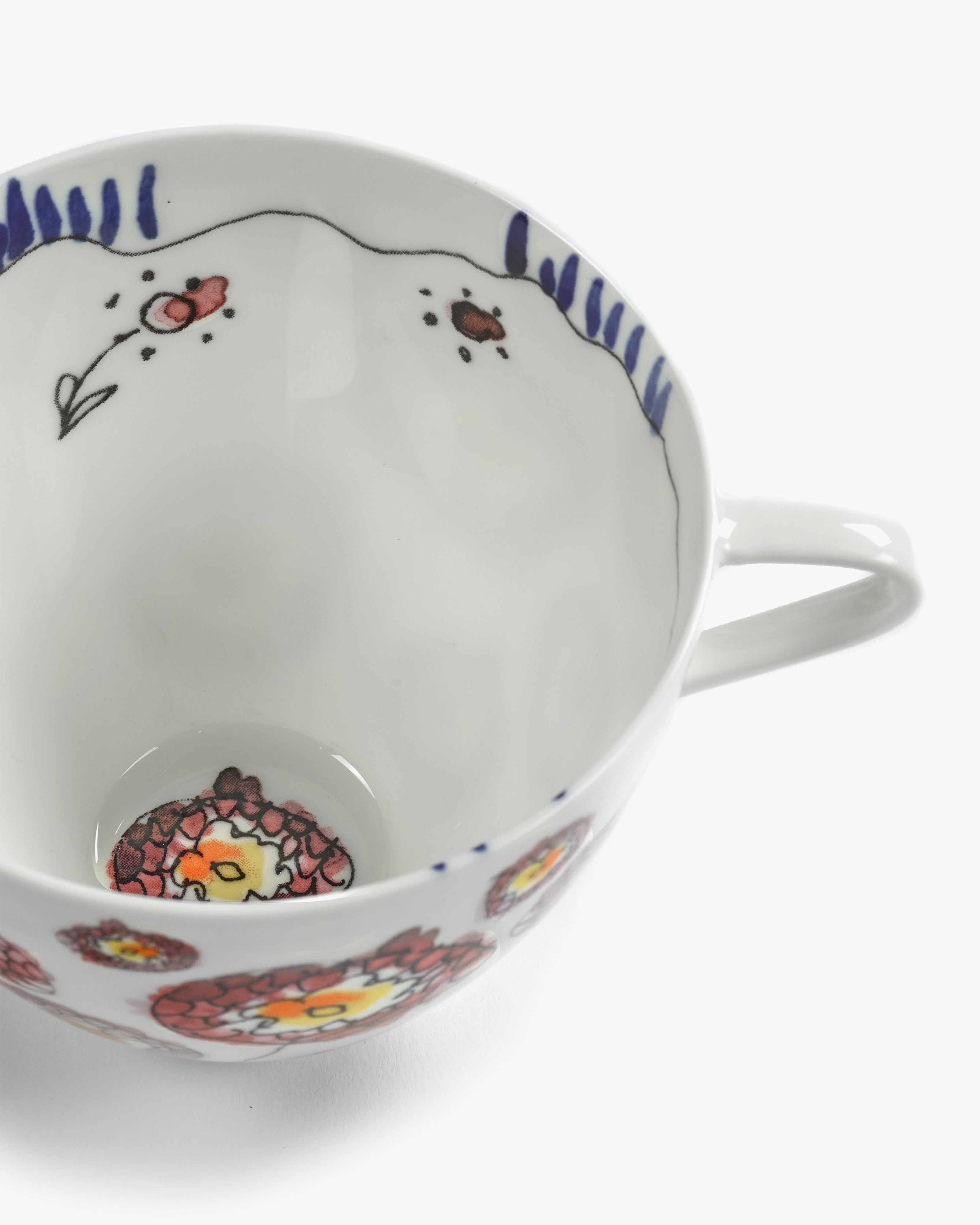 CAPPUCCINO CUP ANEMONE MILK MF (set 2 pz.)